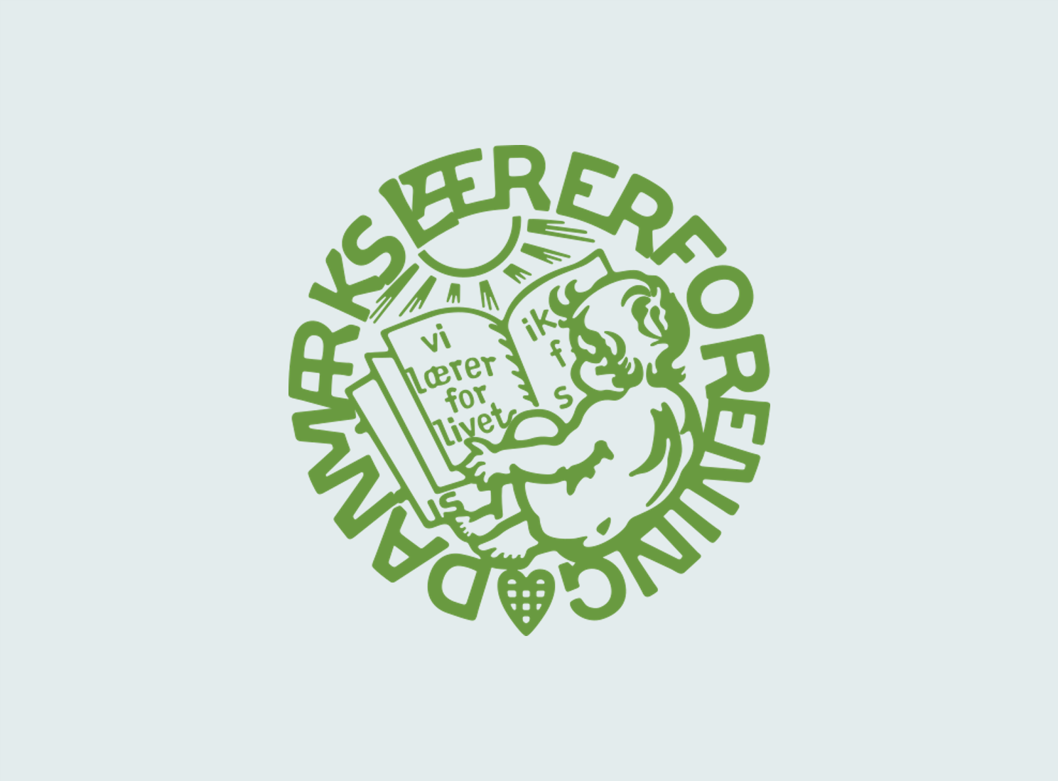Danmarks lærerforening logo