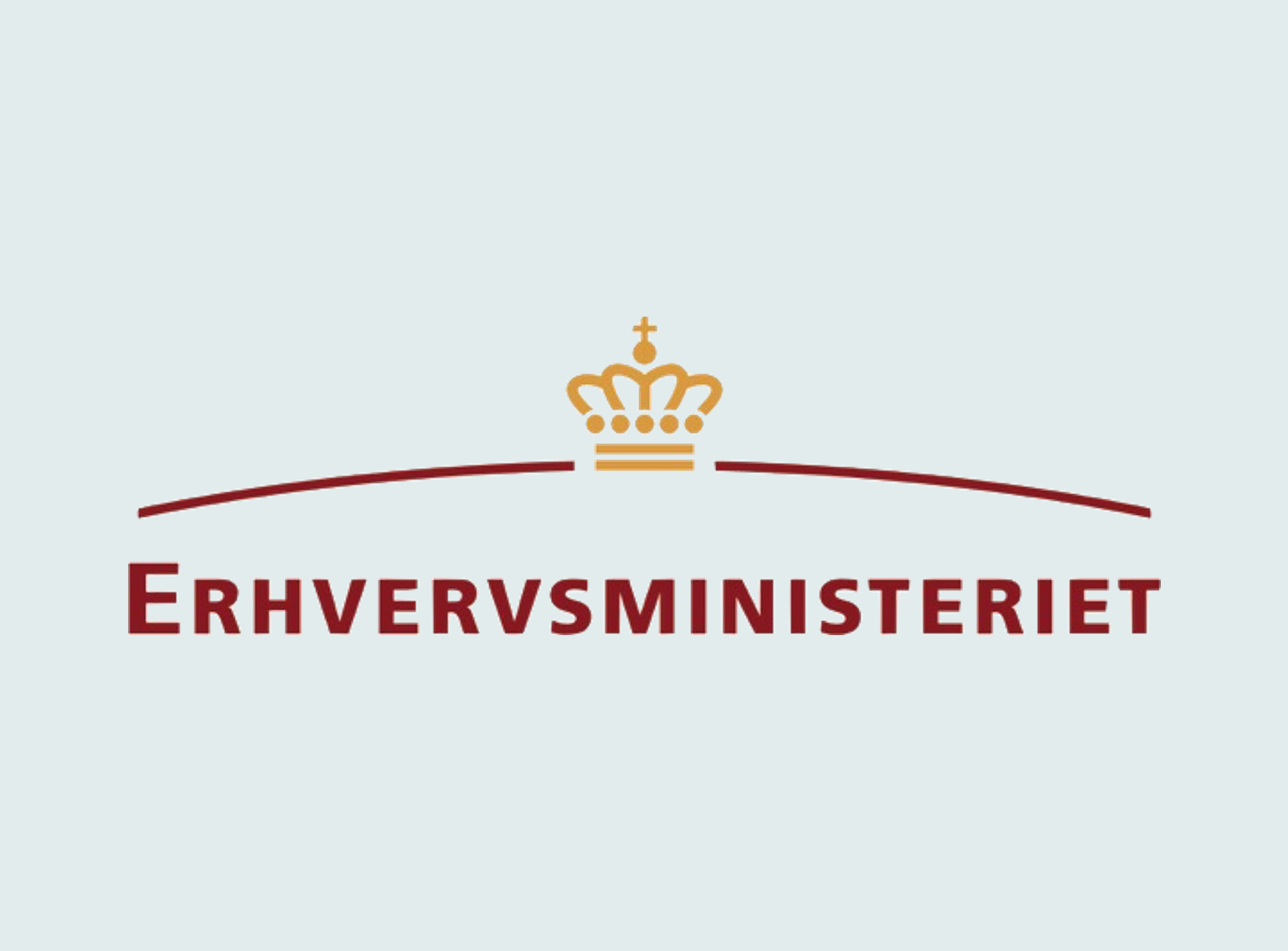Erhvervsministeriet logo