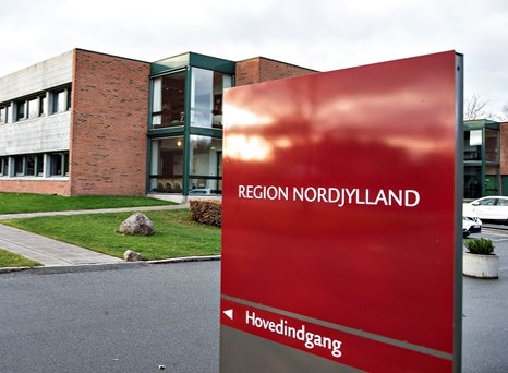 Region Nordjylland office sign