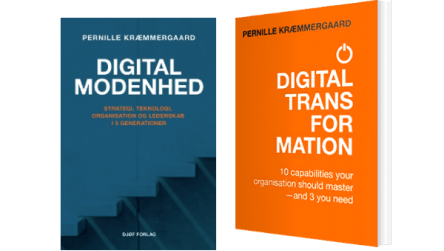 Pernille Kræmmergaard bøger - Digital Modenhet og Digital Transformation