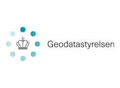 Geodatastyrelsen Danmark logo